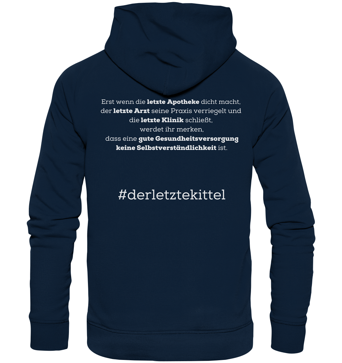 #derletztekittel - Hoodie Backprint