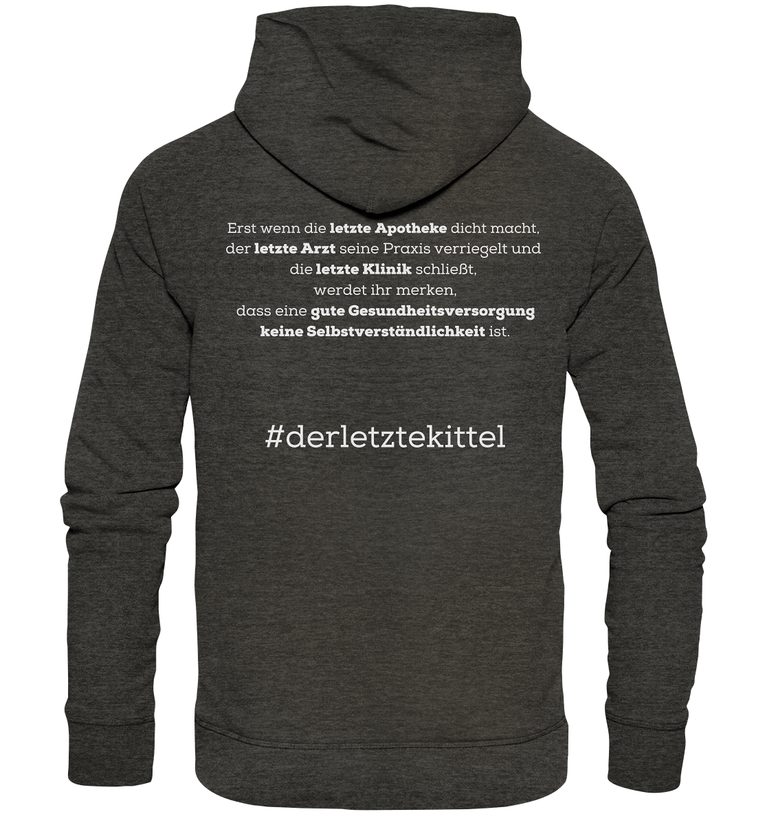 #derletztekittel - Hoodie Backprint