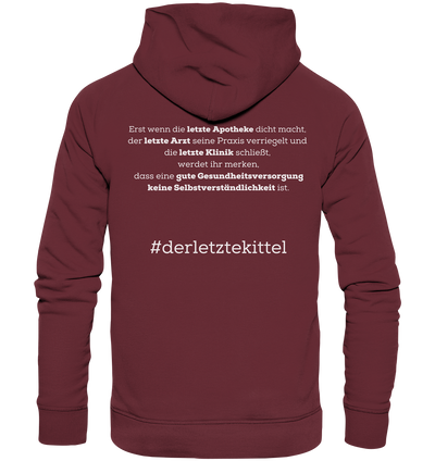 #derletztekittel - Hoodie Backprint