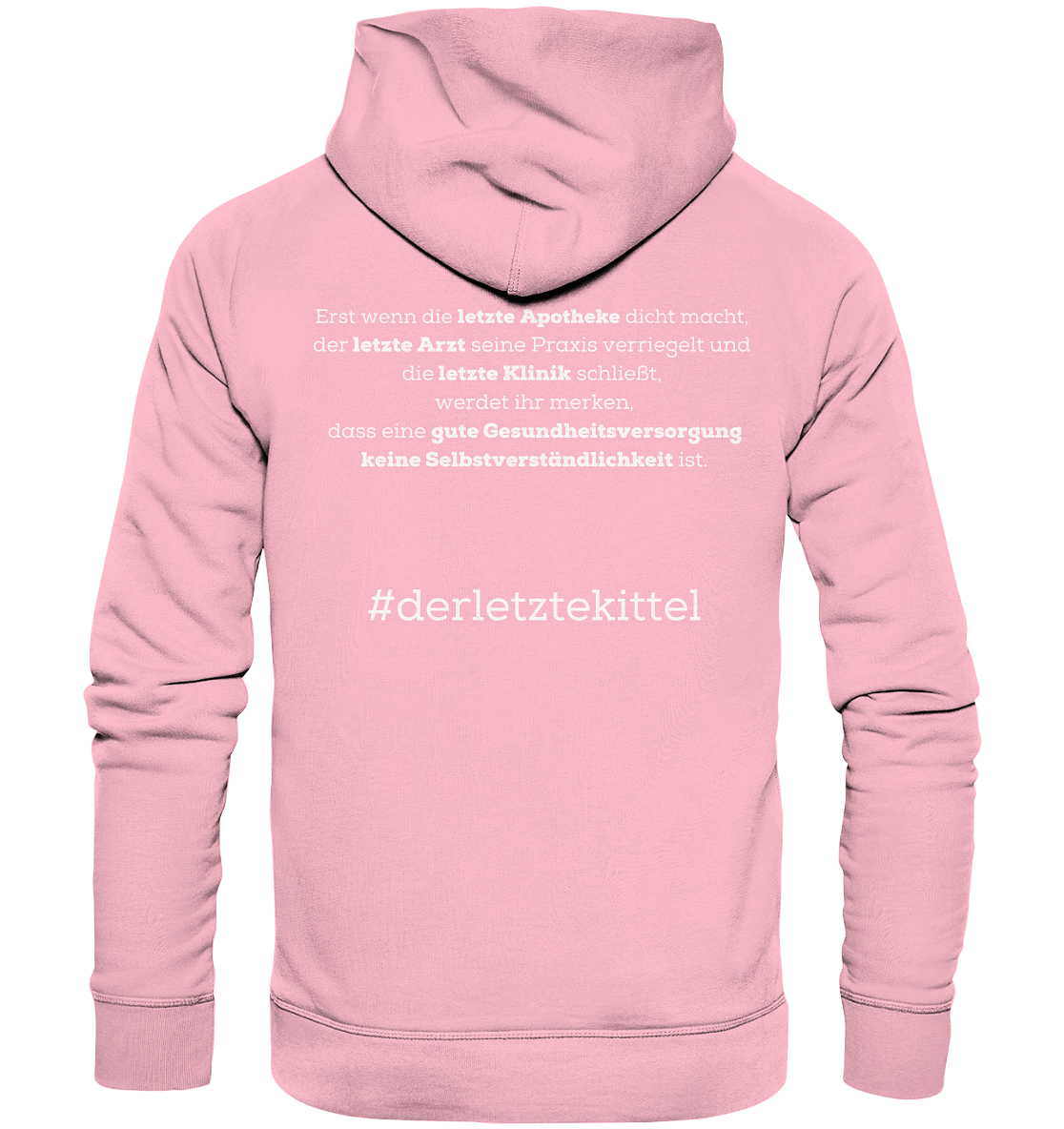 #derletztekittel - Hoodie Backprint