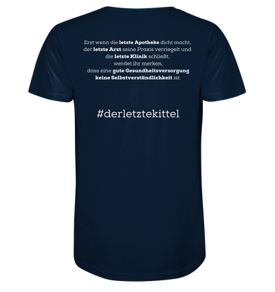 #derletztekittel - Unisex T-Shirt Backprint