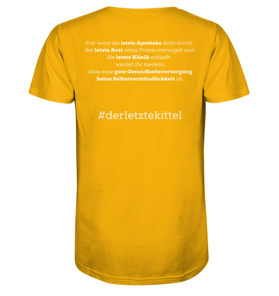 #derletztekittel - Unisex T-Shirt Backprint