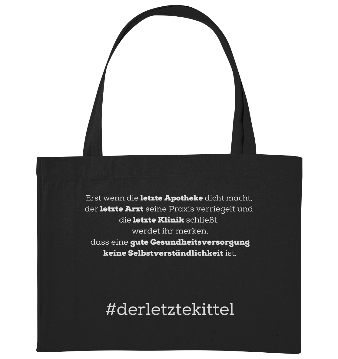 #derletztekittel - Shopping-Bag