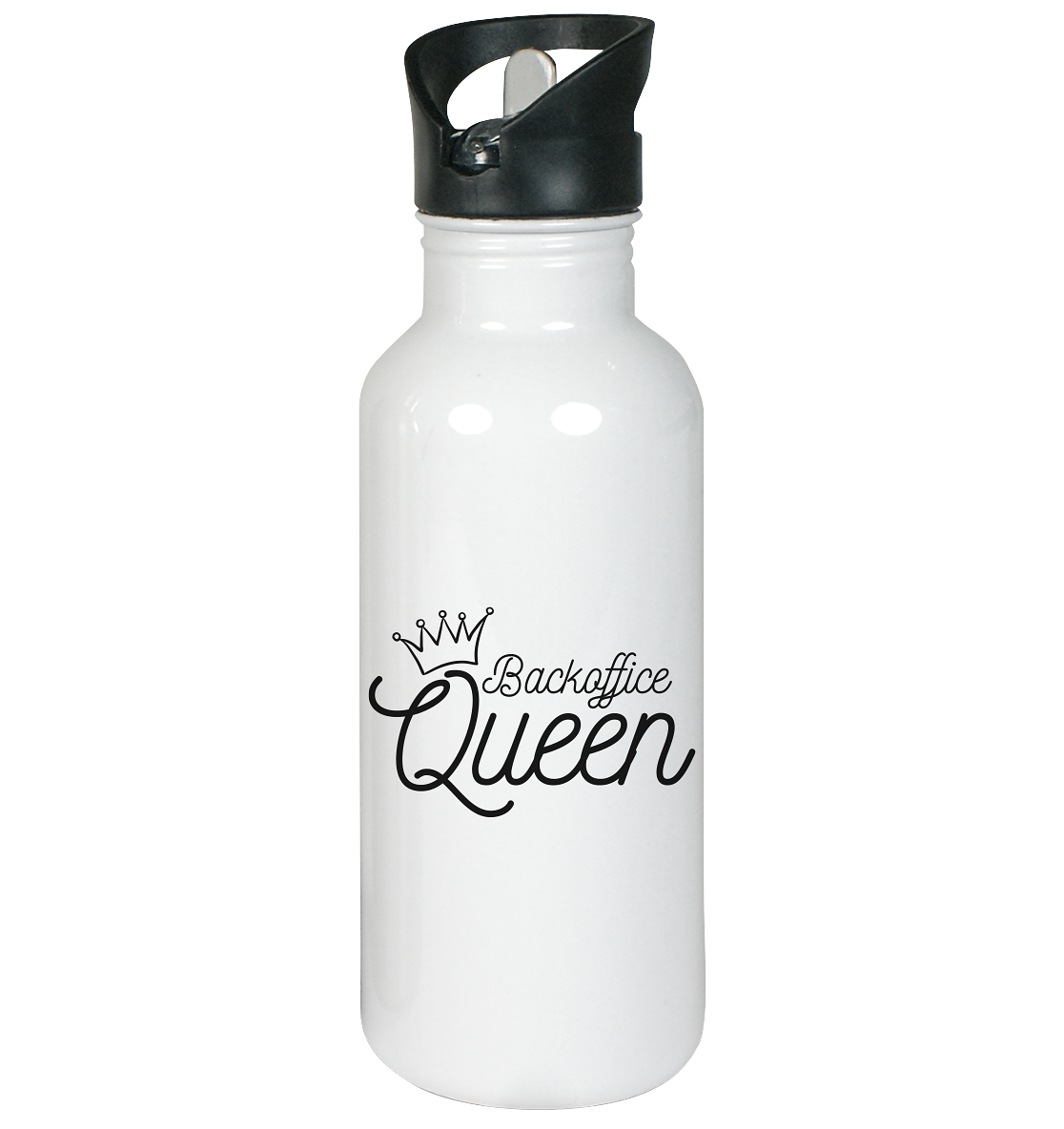 Backoffice Queen - Edelstahl-Trinkflasche