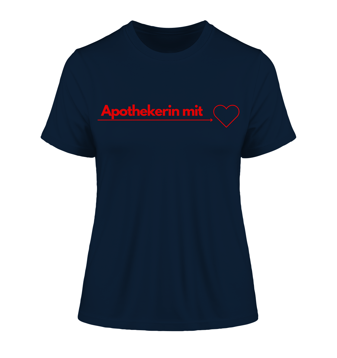 Apothekerin mit Herz - Damen T-Shirt