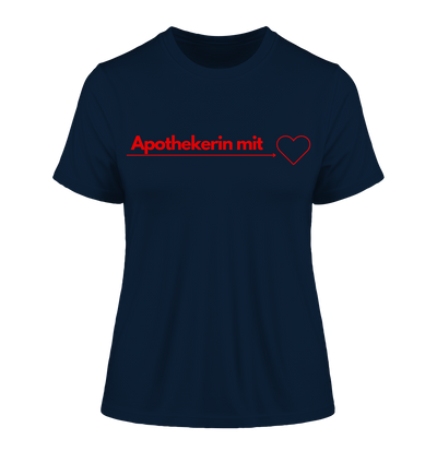 Apothekerin mit Herz - Damen T-Shirt