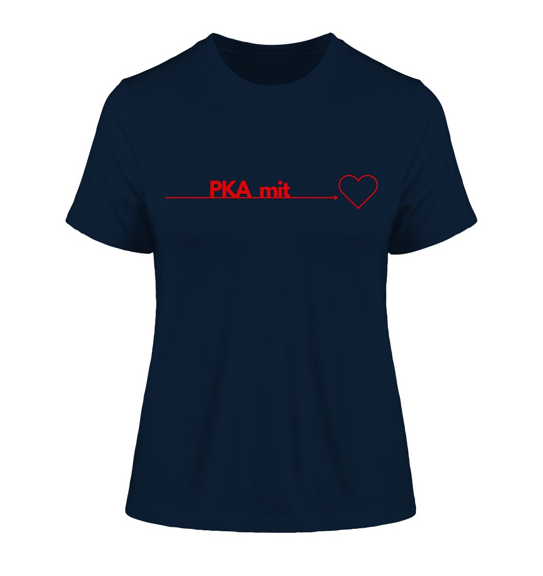 PKA mit Herz - Damen T-Shirt