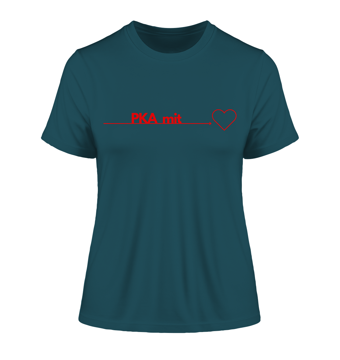 PKA mit Herz - Damen T-Shirt