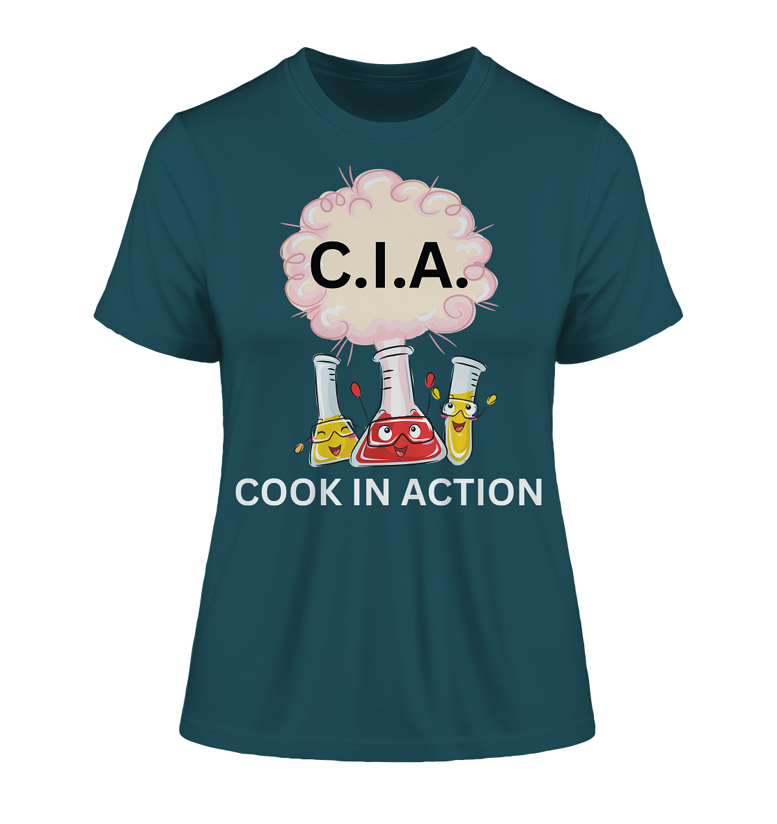 C.I.A. Cook in action - Damen T-Shirt