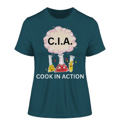 C.I.A. Cook in action - Damen T-Shirt