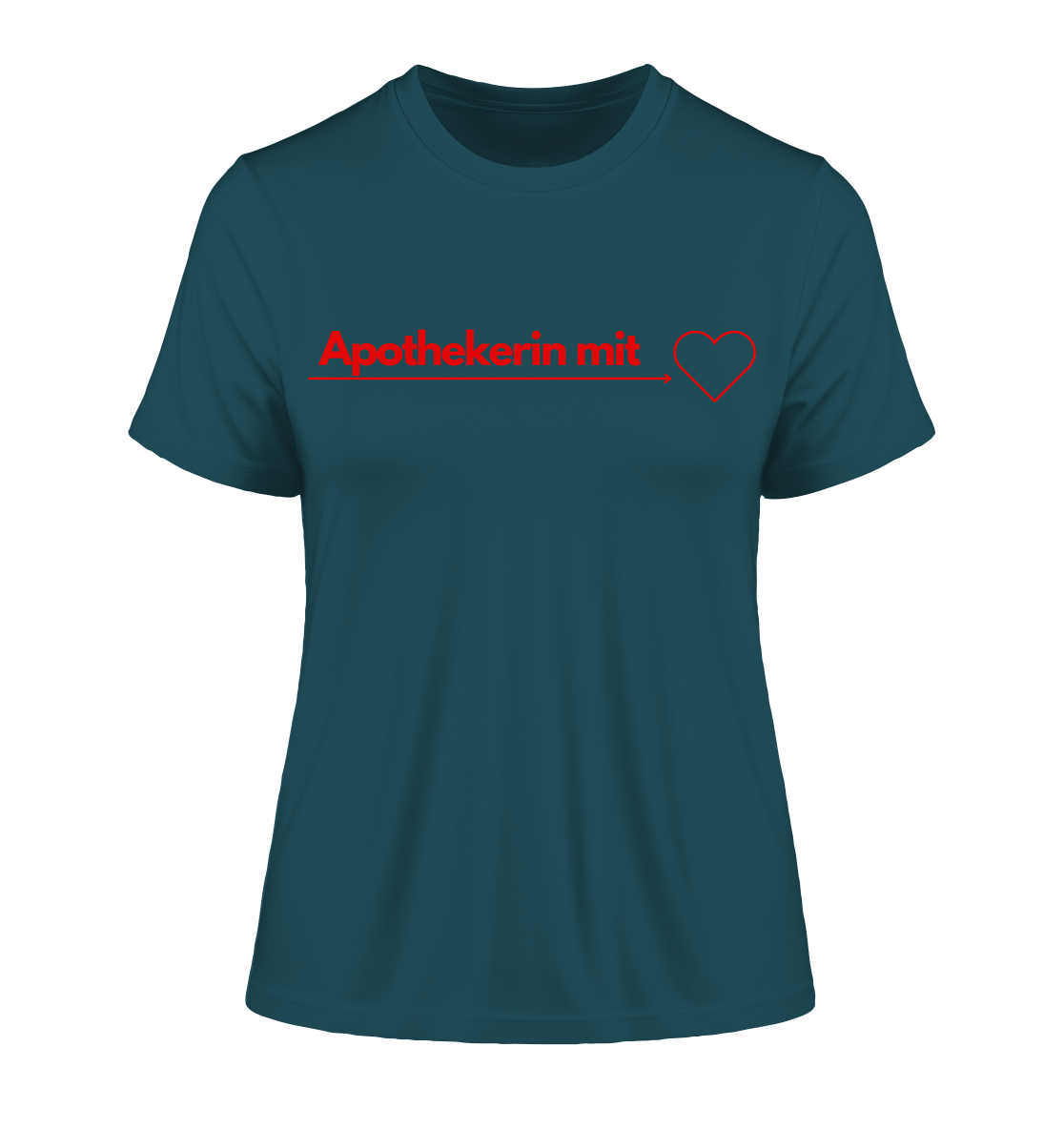 Apothekerin mit Herz - Damen T-Shirt