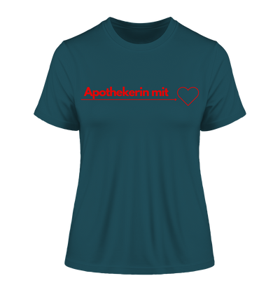 Apothekerin mit Herz - Damen T-Shirt