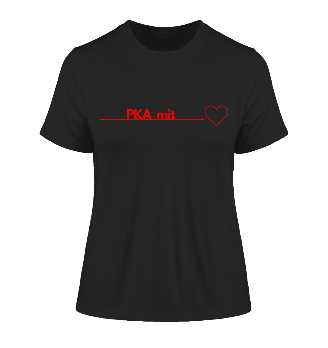 PKA mit Herz - Damen T-Shirt