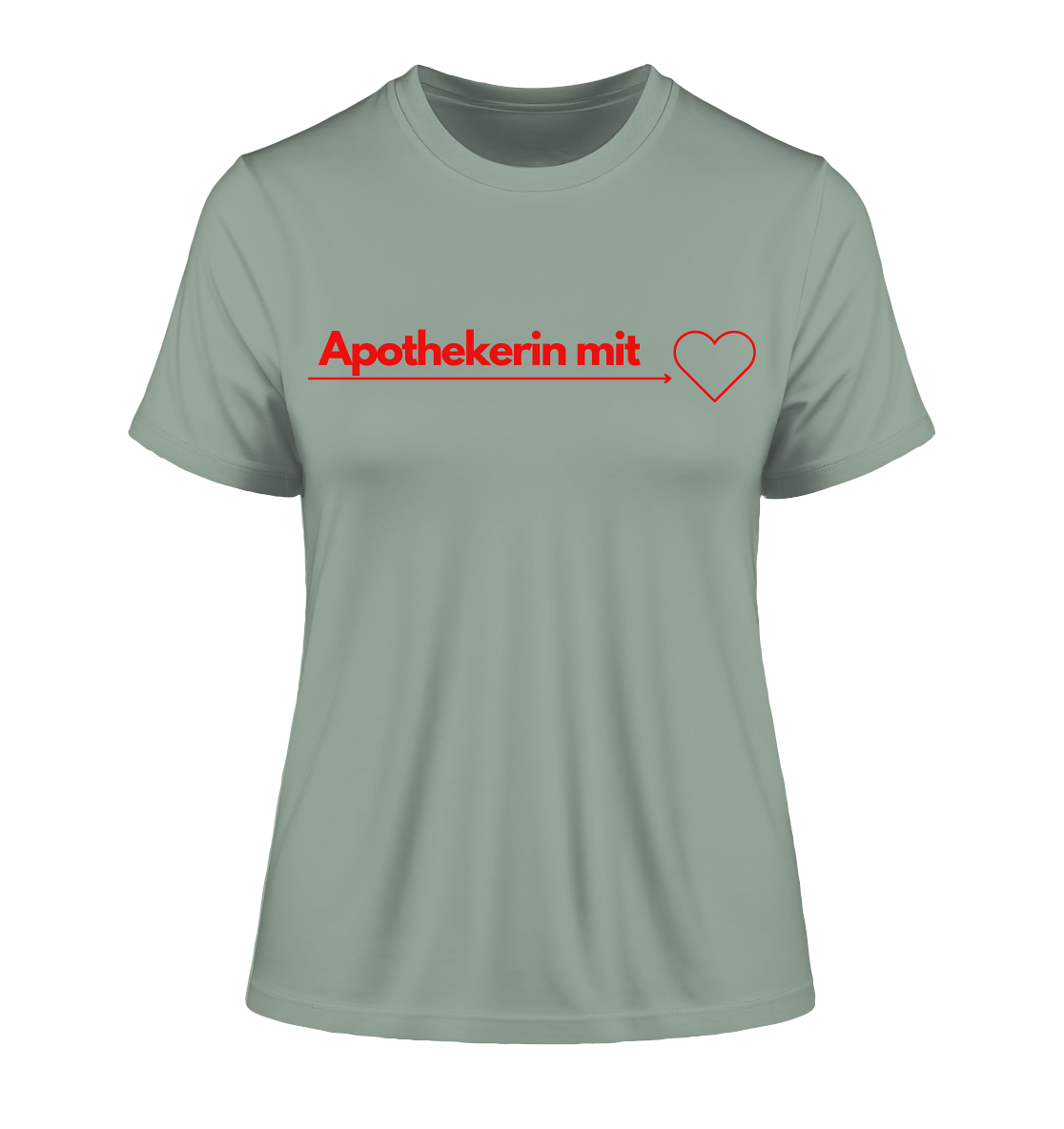 Apothekerin mit Herz - Damen T-Shirt