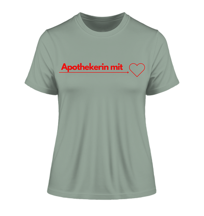 Apothekerin mit Herz - Damen T-Shirt