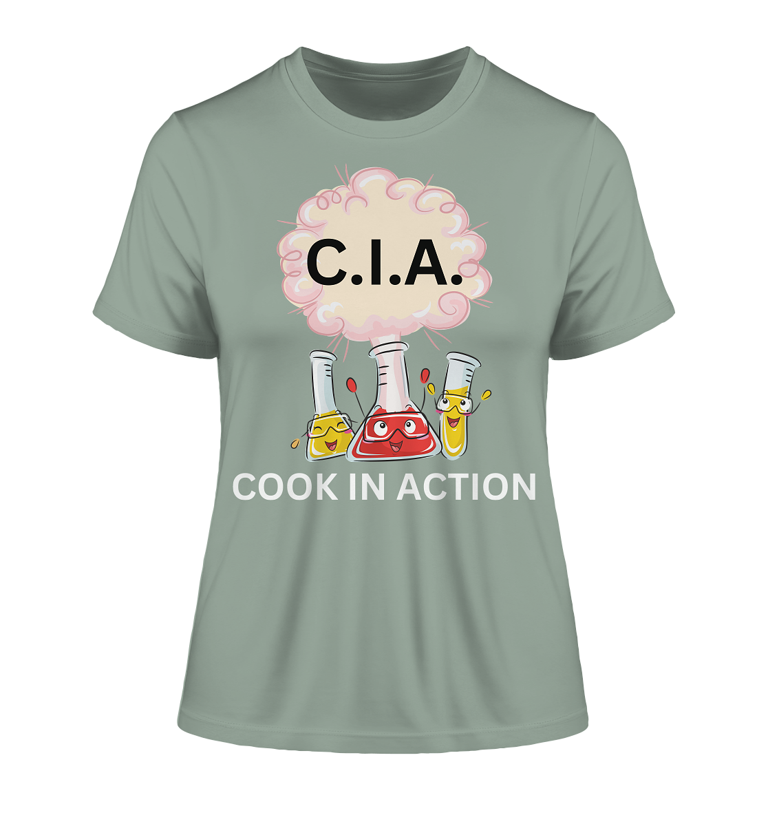 C.I.A. Cook in action - Damen T-Shirt