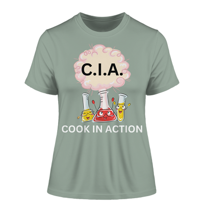 C.I.A. Cook in action - Damen T-Shirt