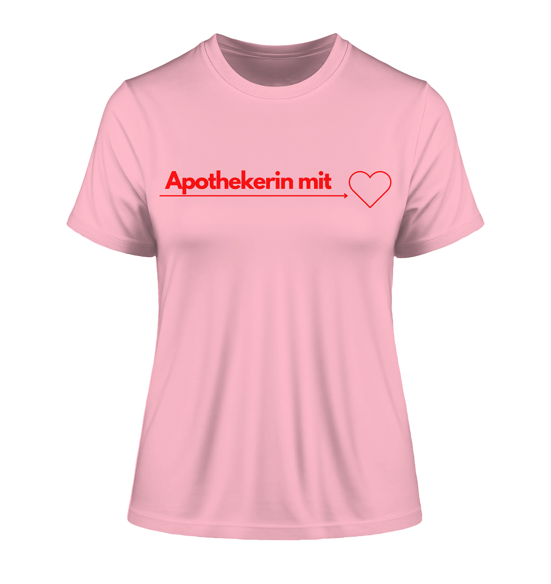 Apothekerin mit Herz - Damen T-Shirt