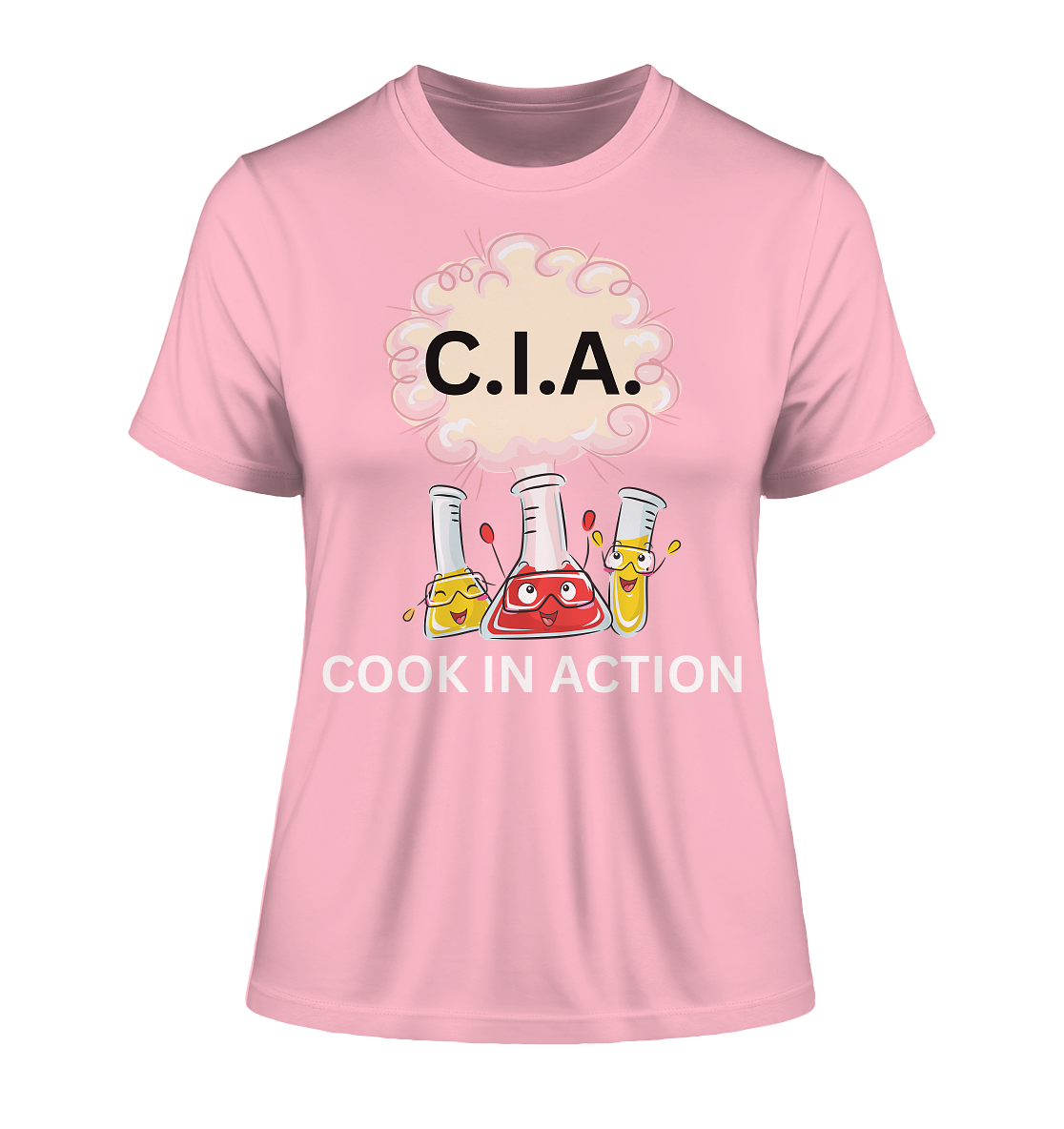 C.I.A. Cook in action - Damen T-Shirt