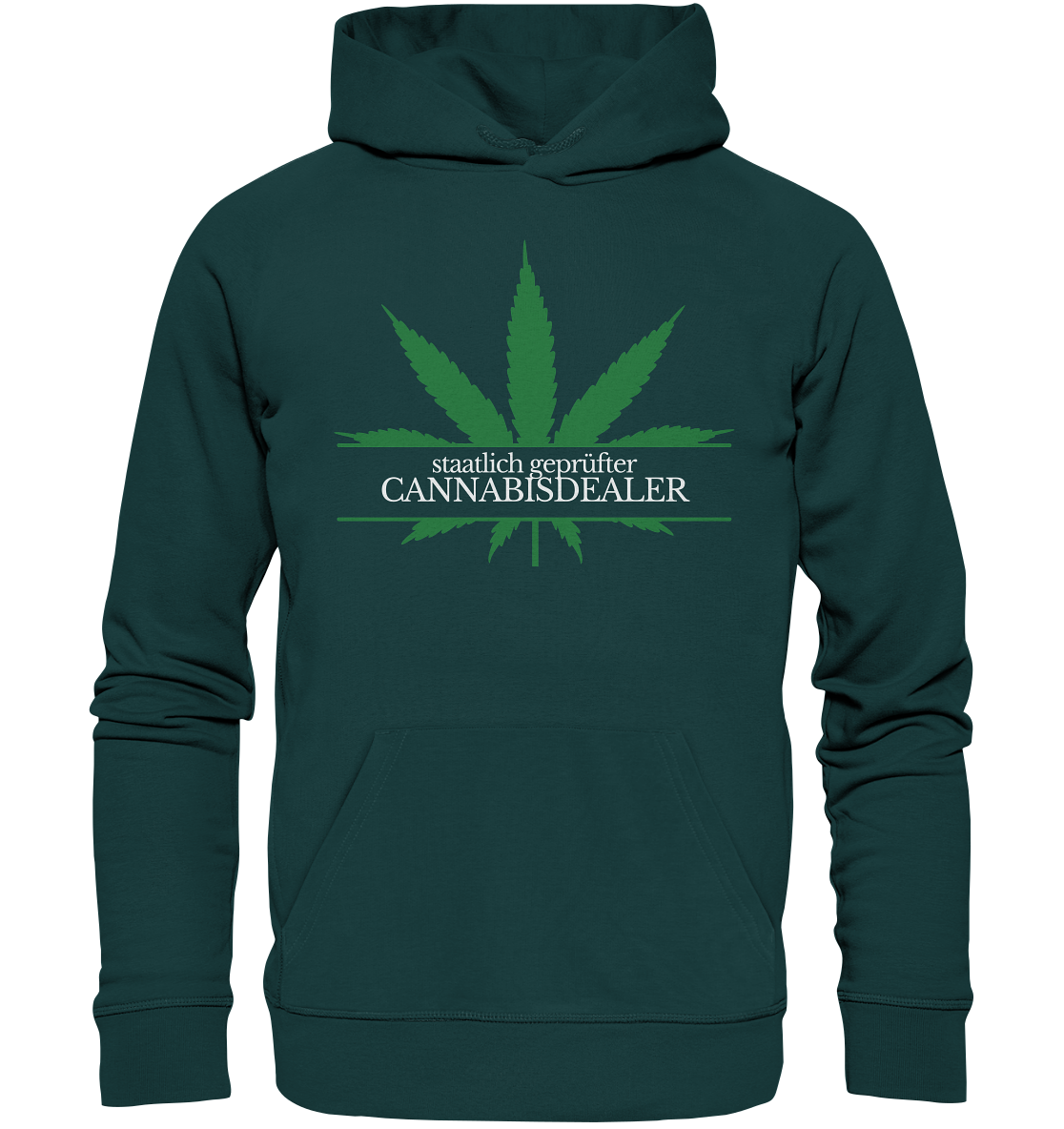 Staatlich geprüfter Cannabisdealer - Hoodie