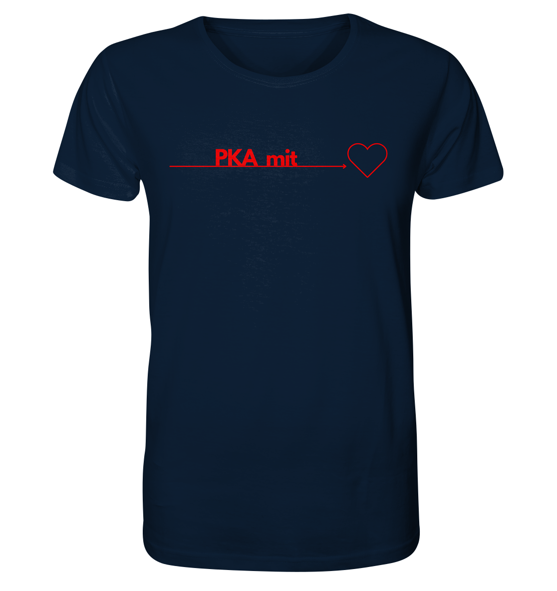 PKA mit Herz - Unisex T-Shirt