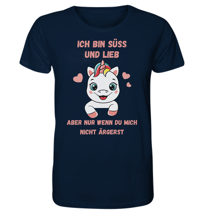 Ich bin süß und lieb - Unisex T-Shirt