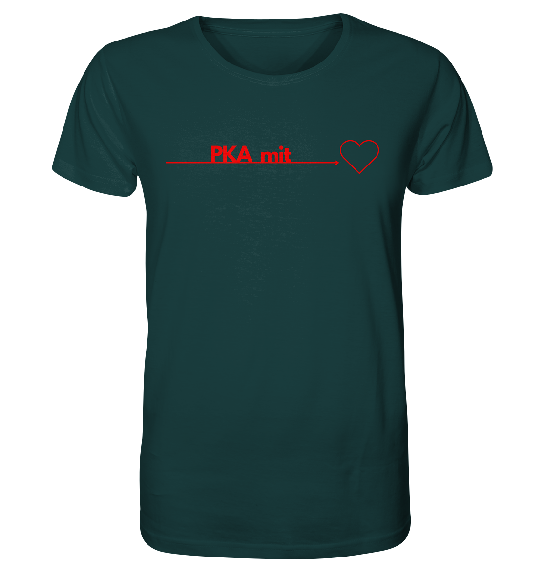 PKA mit Herz - Unisex T-Shirt