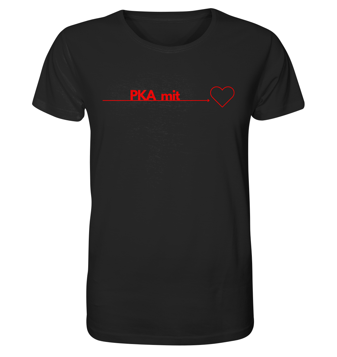 PKA mit Herz - Unisex T-Shirt