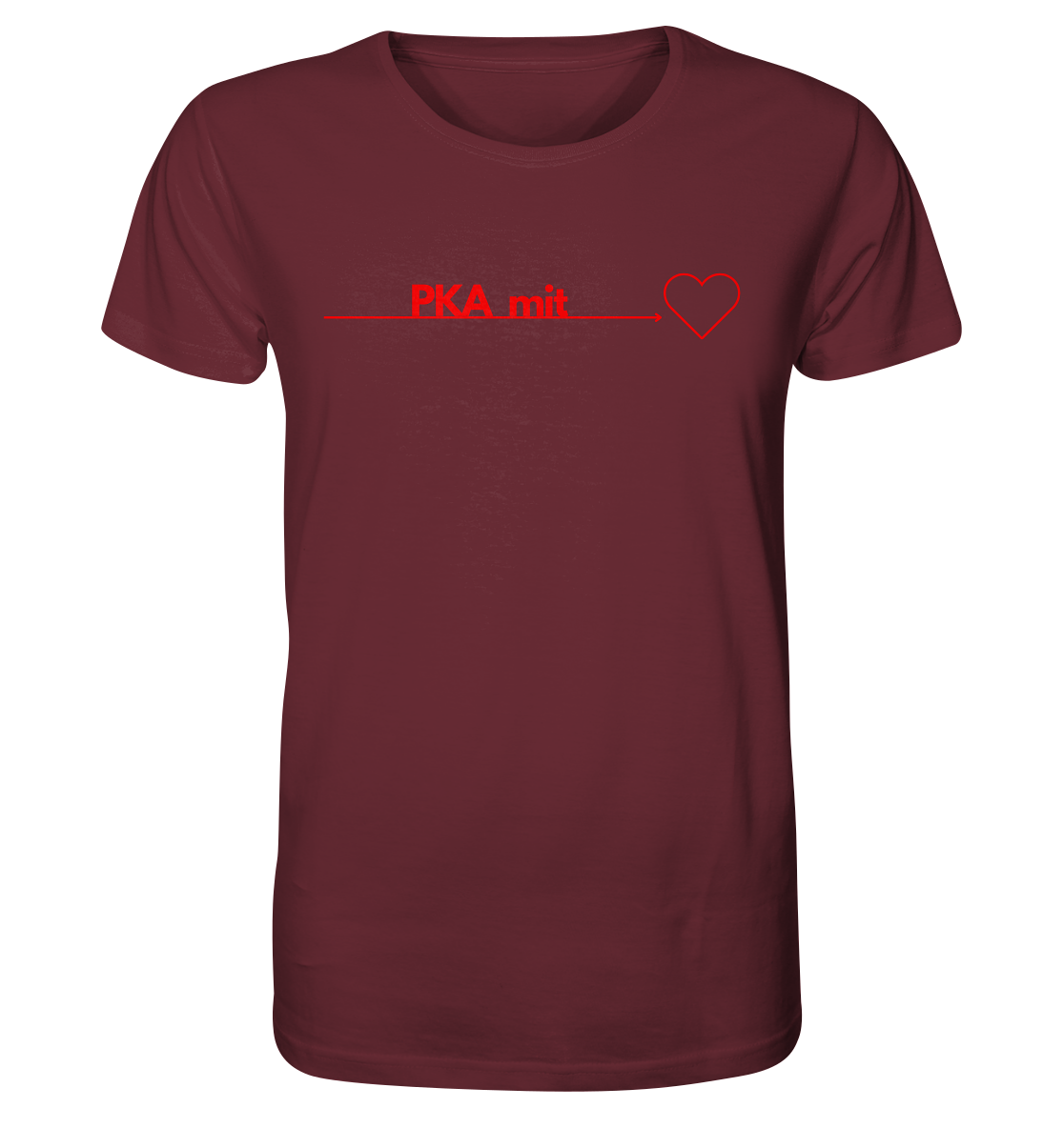 PKA mit Herz - Unisex T-Shirt