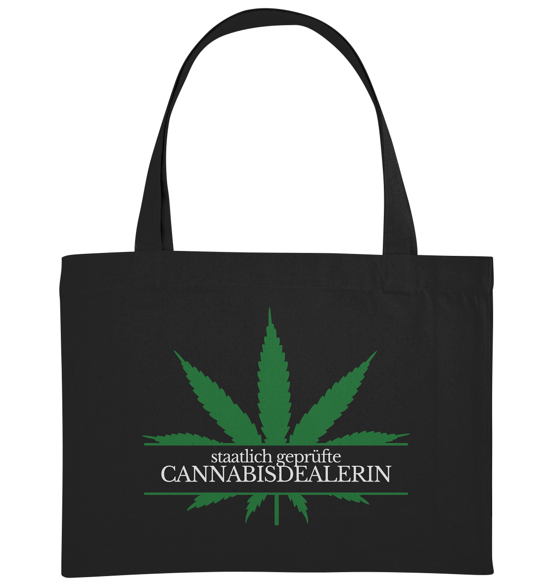 Staatlich geprüfte Cannabisdealerin - Shopping-Bag