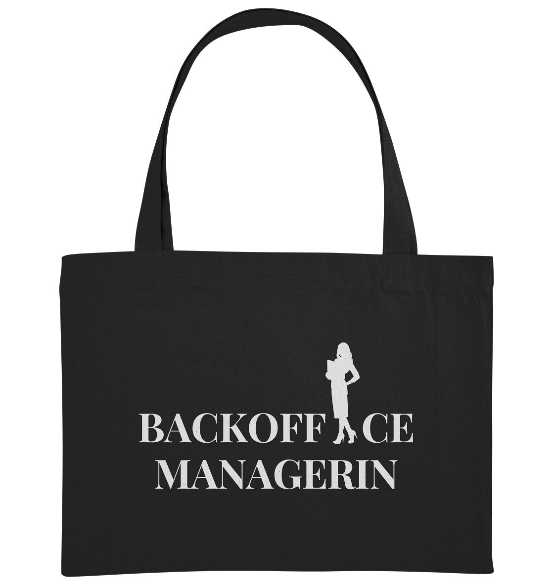 Backoffice Managerin Frau - Shopping-Bag