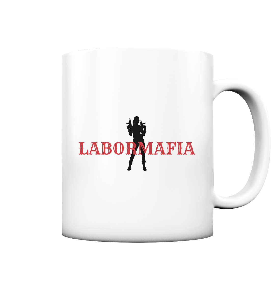 Labormafia Frau - Tasse matt