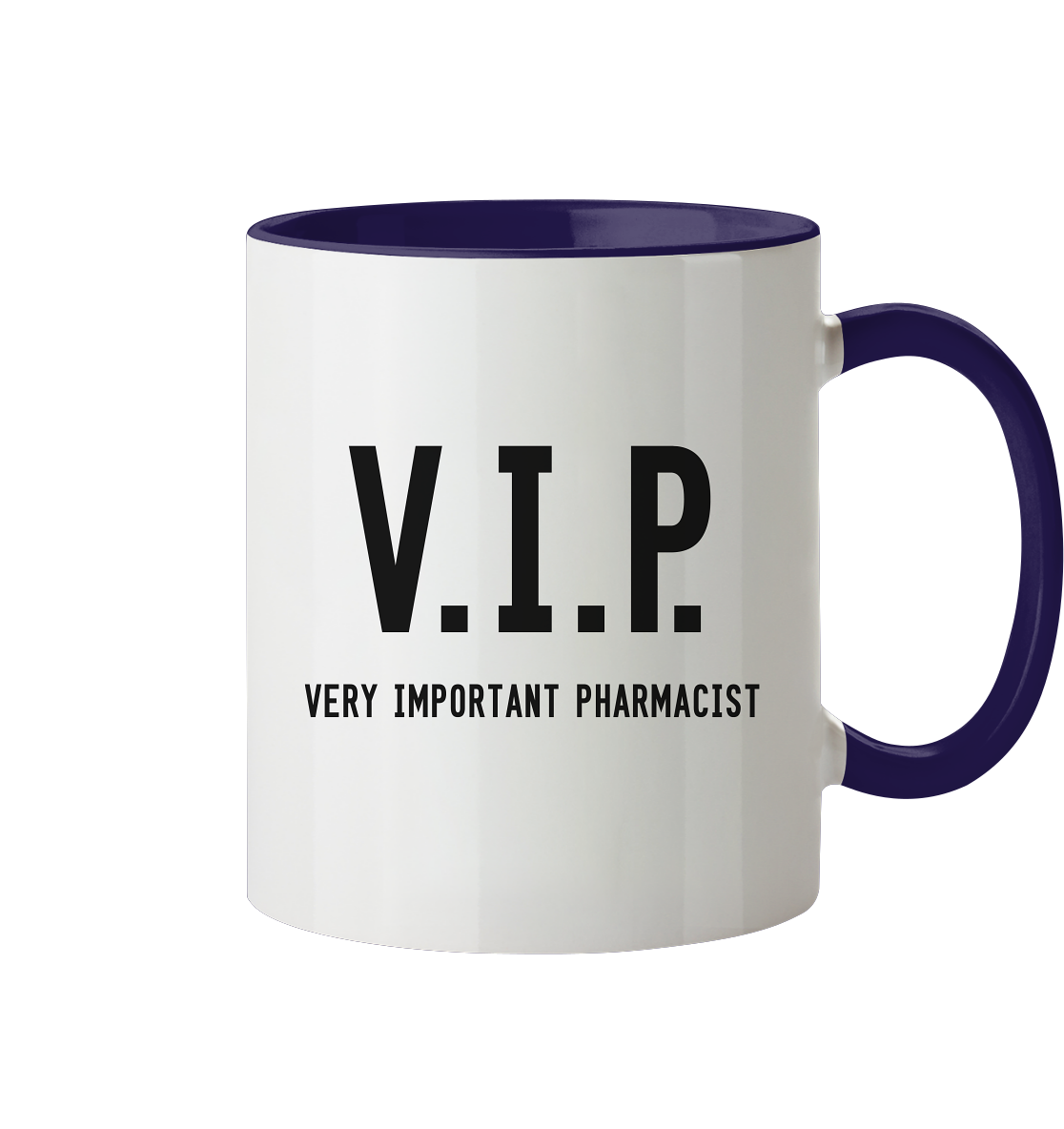 V.I.P. Very important pharmacist - Tasse zweifarbig