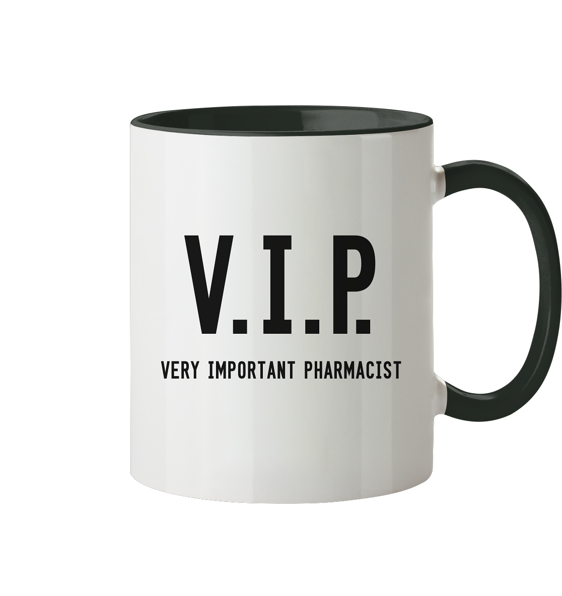 V.I.P. Very important pharmacist - Tasse zweifarbig