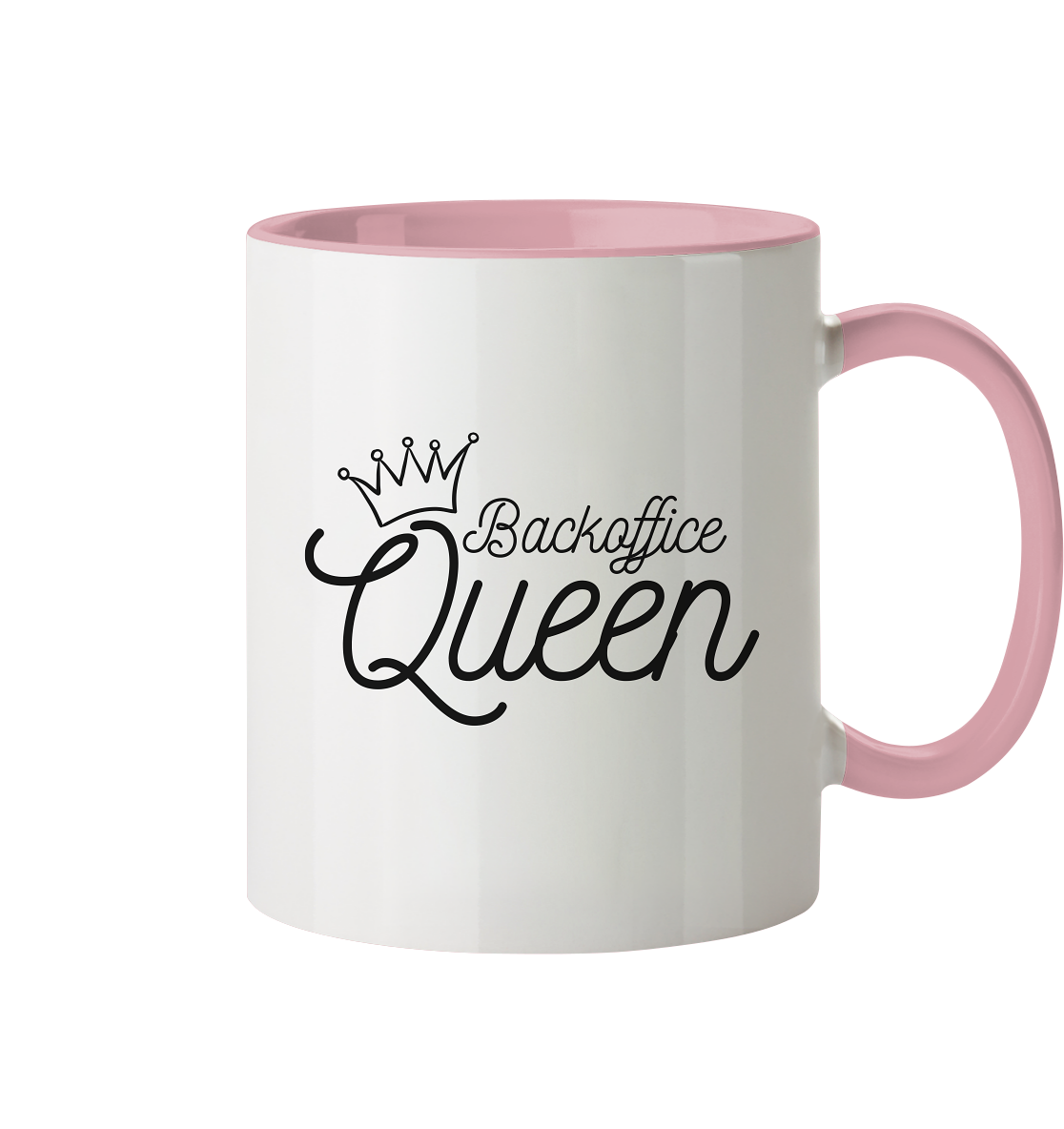 Backoffice Queen - Tasse zweifarbig